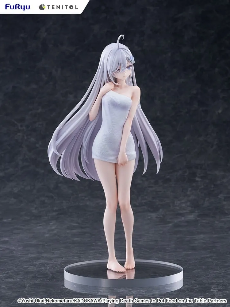 Playing Death Games to Put Food on the Table Light Novel PVC Statue Yuki Golden Bath Ver. 30 cm